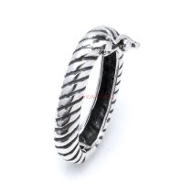 1x Sterling Silver Bali Oval Pearl Necklace Enhancer Shortener Connector Clasp