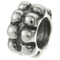 Sterling Silver Round for European Charm Bracelets Bead 9mm
