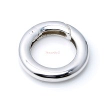 1x Sterling Silver Pearl Enhancer Shortener Clasp necklace connector 20mm