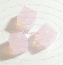 6x Swarovski Elements Crystal 5601 Rose Water Opal Cube Bead 4mm