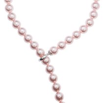 1x Sterling Silver Pearl Enhancer Shortener Clasp necklace connector