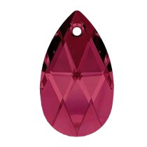 Teardrop Swarovski Crystal 6106 Pendant RUBY 22mm
