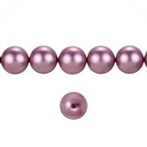 50x Swarovski Elements Crystal Pearls 5810 Round Burgundy 6mm