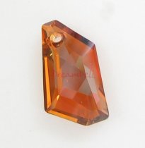 Swarovski Elements Crystal 6670 18mm Copper Pendant