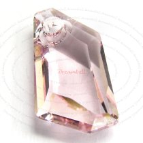 Swarovski Elements Crystal 6670 18mm Light Rose Pink Pendant