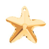 1 Swarovski Crystal Starfish 6721 Star Fish SILK NEW