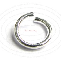 20 pcs 925 Sterling Silver 7mm 18ga Wire Open Jump Rings