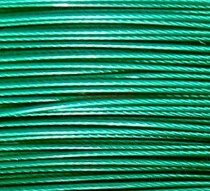5 Meter EMERALD GREEN TIGER TAIL BEADING TIGERTAIL WIRE 0.4mm