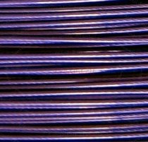 5 Meter Purple Velvet TIGER TAIL BEADING TIGERTAIL WIRE 0.4mm