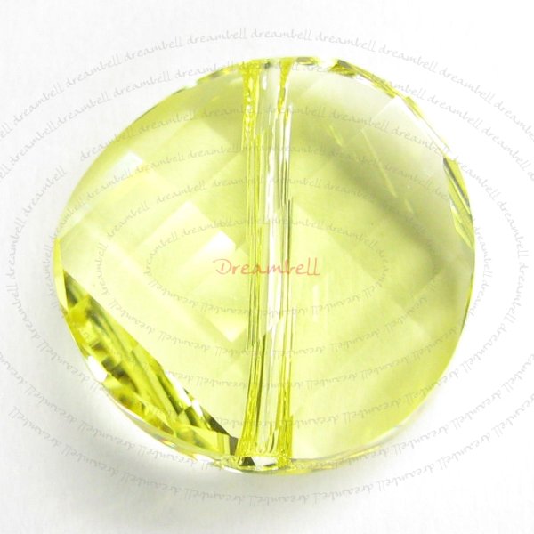 2x Swarovski Elements Crystal 5621 Twist Bead Crystal Jonquil 14mm