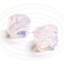 12x Swarovski Elements 5020 Rose Water Opal Helix Crystal Elements 6mm