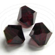 12x Swarovski Elements Bicone Crystal 5301 Garnet 8mm