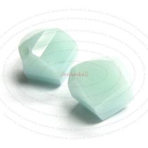 12x Swarovski Elements 5020 Mint Alabaster Helix Crystal 6mm