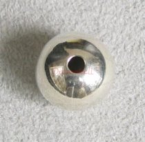 20x Sterling Silver Seamless Round bead spacer 4mm (Small hole)
