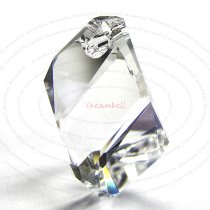Swarovski Crystal 6650 Cubist Pendant Bead Moonlight 22mm