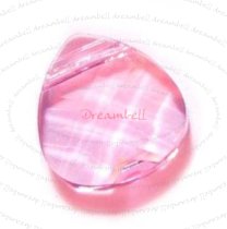 1x SWAROVSKI BRIOLETTE Pendant 15.4mm Light Pink Rose CRYSTAL 6012