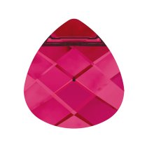 1x SWAROVSKI BRIOLETTE Pendant 15.4mm RUBY CRYSTAL 6012