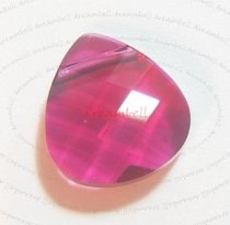 1x SWAROVSKI BRIOLETTE Pendant 15.4mm RUBY CRYSTAL 6012