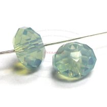 6x Swarovski Crystal Elements 5040 Briolette Bead Rondelle Spacer Pacific Opal 6mm