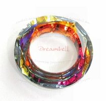 Swarovski Elements 4139 Round Cosmic Ring Frame Volcano 14mm