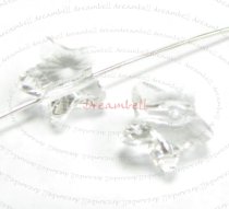 4x Swarovski Elements Crystal 5714 Star Clear 8mm New