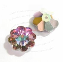 4x Swarovski Elements Crystal 3700 Margarita Beads Vitrail Light 12mm