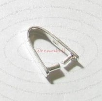 1 x Sterling Silver Pendant Connector Bail Clasp