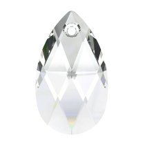 Swarovski Crystal Teardrop 6106 Pendant Clear 22mm