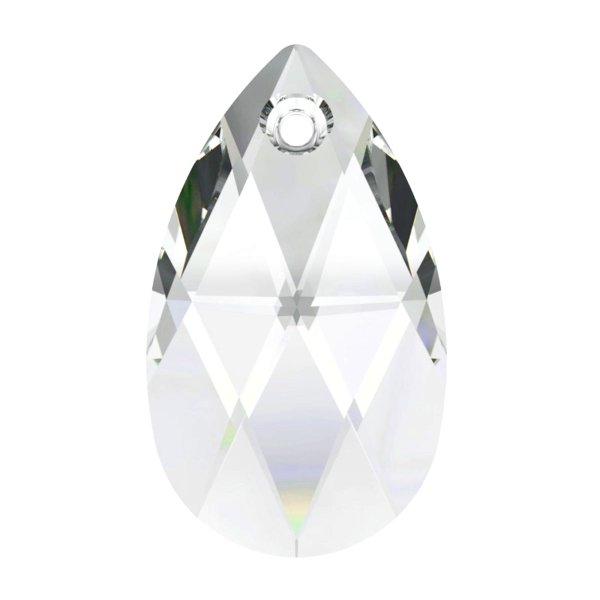 Swarovski Crystal Teardrop 6106 Pendant Clear 22mm