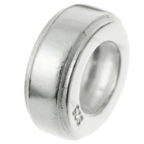 Sterling Silver Round Bead for European Charm Bracelets 8.1mm