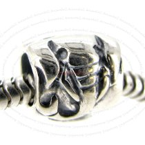 Sterling Silver Elephant Bead for European charm Bracelet