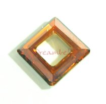 Swarovski Elements 4439 Square Frame Silver Copper Cal'v' Si 14mm