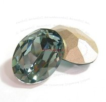 2x Swarovski Elements Oval Cabochon Stone Crystal 4120 Indian Sapphire 18mm x 13mm