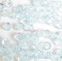 24x Swarovski Elements Bicone Crystal 5301 Light Azore 6mm
