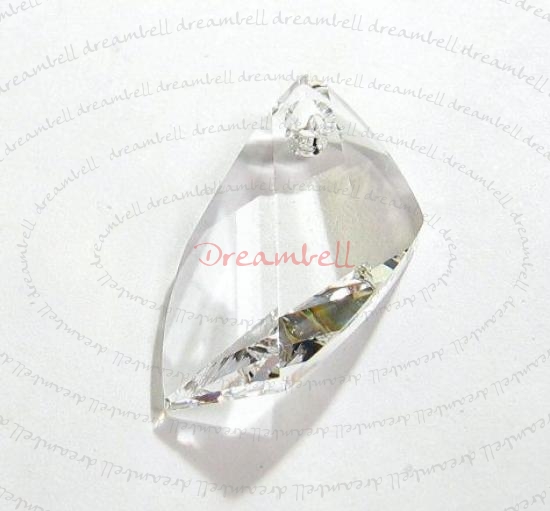 1x SWAROVSKI CRYSTAL 6620 Clear Avant-Garde PENDANT 30mm