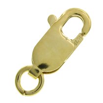 1X 14k gold filled LOBSTER CLASP BEAD OPEN JUMP RING 10mm