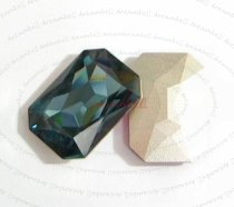 1x Swarovski Elements Octagon Cabochon Stone Crystal 4627 Montana 27mm x 18.5mm