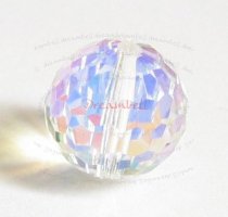 1x Swarovski 5003 Crystal Elements AB Round Disco Ball 14mm