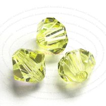 24x Swarovski Elements Bicone Crystal 5301 Jonquil AB 6mm