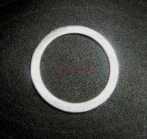 2x Sterling Silver ROUND Flat Ring Pendant Connector 15mm