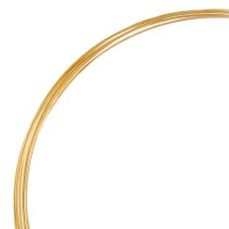 5FT Fine 14K GOLD Filled Round WIRE 22GA (0.6mm) 22 Gauge Half Hard