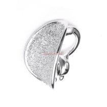 1x STR SILVER STARDUST PEARL CLASP ENHANCER SHORTENER