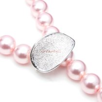1x STR SILVER STARDUST PEARL CLASP ENHANCER SHORTENER