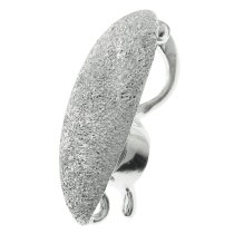 1x STR SILVER STARDUST PEARL CLASP ENHANCER SHORTENER