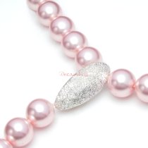 1x STR SILVER STARDUST PEARL CLASP ENHANCER SHORTENER