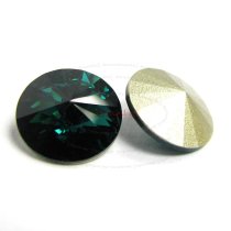 6x Swarovski Elements Rivoli Stone Crystal 1122 Emerald 12mm