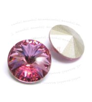 6x Swarovski Elements Rivoli Stone Crystal 1122 Rose 12mm