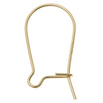 10x 14K Gold Filled KIDNEY EARWIE EAR WIRE EARRING HOOK