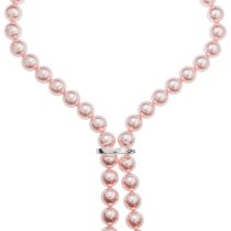 1x Sterling Silver Oval Pearl Connector / Necklace Shortener Enhancer Clasp