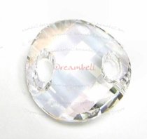 1 Swarovski Elements Crystal 3221 Twist Sew-on Moonlight 18mm